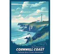 Gran Bretagna, Costa della Cornovaglia | Poster | Arte da parete | Decorazione per la casa |