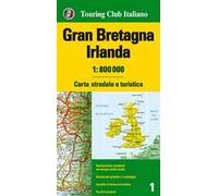 Gran Bretagna e Irlanda 1:800.000. Carta stradale e turistica. Ediz. multilingue