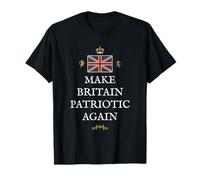 Gran Bretagna GB Patriots Ancora Orgoglioso British Pride BRITS UK Maglietta