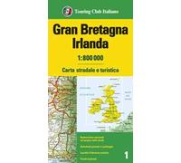 Gran Bretagna, Irlanda 1:800.000. Carta stradale e turistica
