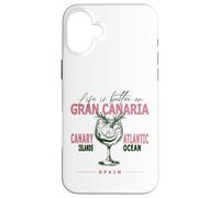 Gran Canaria Life Is Better On Canarie Souvenir Custodia per iPhone 16 Plus