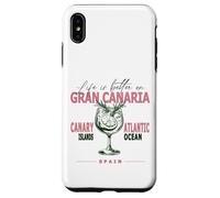 Gran Canaria Life Is Better On Canarie Souvenir Custodia per iPhone XS Max