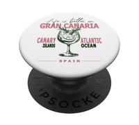 Gran Canaria Life Is Better On Canarie Souvenir PopSockets PopGrip Adesivo
