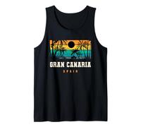 Gran Canaria Spagna Spiaggia Tramonto Design Canotta