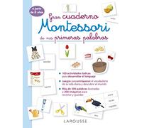Gran cuaderno Montessori de mis primeras palabras
