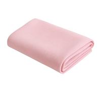 Gran Foulard Telo Arredo 1 Piazza 180x280 cm e 2 Piazze 240x280 cm in Cotone Panama Rinforzato - Copridivano o Copriletto Elegante, Tinta Unita, qualità Extra. (Rosa, 180 X 280)