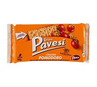 Gran Pavesi Cracker al Pomodoro, Senza Olio di Palma - 8 pacchetti (280g)