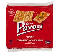 Gran Pavesi Cracker Salati I Classici, senza Olio di Palma, 18 Pacchetti, 560g
