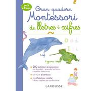 Gran quadern Montessori de lletres i xifres