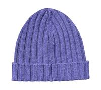 Gran Sasso - Berretto in Cashmere a Costine - - Accessories - Uomo - Viola - ONE SIZE