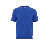 Gran Sasso Blue Cotton T-Shirt - IT54 | XXL