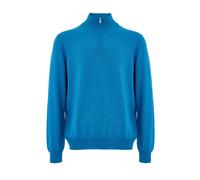 Gran Sasso Blue Wool Turtleneck - IT52 | XL