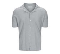 Gran Sasso - Camicia a Maniche Corte in Lino e Cotone - - Shirts - Uomo - Grigio - S