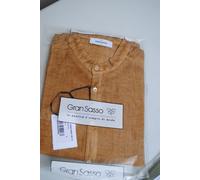 GRAN SASSO CAMICIA PURO LINO IMBUSTATA 180,00 CART. XL 52 H