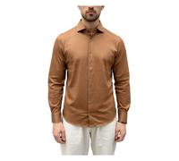 Gran Sasso - Camicia - - Shirts - Uomo - Marrone - M