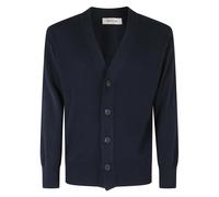 Gran Sasso - Cardigan Bottoni Cotone - - Knitwear - Uomo - Blu - M