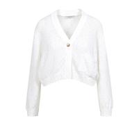 Gran Sasso - Cardigan in Cotone con Scollo a V e Paillettes - - Knitwear - Donna - Bianco - M