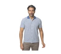 Gran Sasso - Chemise in maglia testurizzata a maniche corte - - Knitwear - Uomo - Blu - M