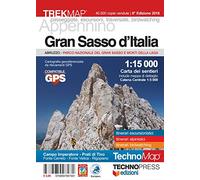 Gran Sasso d'Italia. Carta dei sentieri 1:15.000