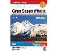 Gran Sasso d'Italia. Carta dei sentieri