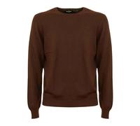 Gran Sasso - Girocollo - - Knitwear - Uomo - Marrone - L