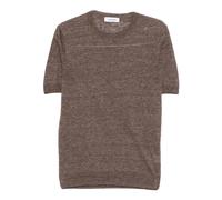 Gran Sasso, ,Knitwear ,Uomo ,Marrone ,L Paricollo Girocollo