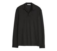 Gran Sasso - Long Sleeve Polo - - Tops - Uomo - Nero - M