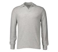 Gran Sasso - Maglione a Polo con Costine - - Tops - Uomo - Grigio - L