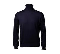 Gran Sasso - Maglione collo alto blu navy - - Knitwear - Uomo - Blu - L