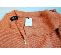 GRAN SASSO MAGLIONE COTONE COSTE 270,00 CART. GS-B2A2 TG 52 LUPO ZIP A