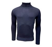 Gran Sasso - Maglione Dolcevita Rainwool - - Knitwear - Uomo - Blu - L