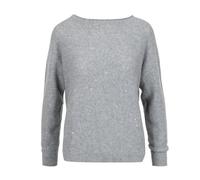 Gran Sasso - Micro Paillettes Scollo a Barca - - Knitwear - Donna - Grigio - M