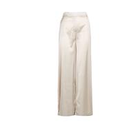 Gran Sasso - Pantaloni in Seta a Gamba Larga - - Trousers - Donna - Beige - S