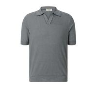 Gran Sasso - Polo a Righe - - Tops - Uomo - Nero - 3XL