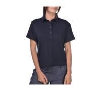 Gran Sasso - Polo a tre bottoni con risvolto - - Tops - Donna - Blu - S