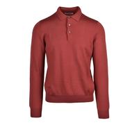 Gran Sasso - Polo in maglia - - Tops - Uomo - Rosso - 3XL