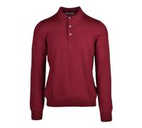 Gran Sasso - Polo in maglia - - Tops - Uomo - Rosso - XL