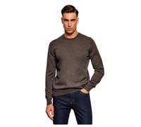 Gran Sasso - Pull Col Rond - - Knitwear - Uomo - Marrone - 4XL