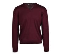 Gran Sasso - Pullover a V - - Knitwear - Uomo - Rosso - 4XL