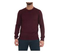 Gran Sasso - Pullover in Lana Lavata a Pietra Slim Fit - - Knitwear - Uomo - Rosso - 5XL