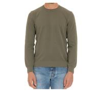 Gran Sasso, ,Sweatshirts & Hoodies ,Uomo ,Verde ,M Maglione in Cotone con Punto Riso Verde