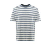 Gran Sasso - T-shirt a Righe in Cotone - - Tops - Uomo - Blu - L
