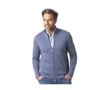 Gran Sasso - Zip Cardigan con Collo Alto - - Knitwear - Uomo - Blu - M