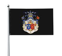 Gran Stemma Reale Di Francia E Navarra Garden Flag Durevole Bandiere Di Benvenuto Divertente Bandiera Da Cortile Per All'Aperto Patio Fattoria 90X150Cm