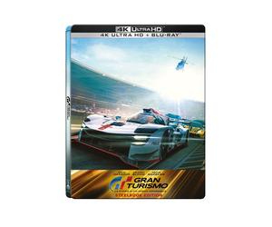 GRAN TURISMO - LA STORIA DI UN SOGNO IMPOSSIBILE ITA ENG STEELBOOK 4K + BLU-RAY