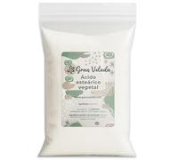 Gran Velada - Acido stearico vegetale 100 g | Indurente naturale per saponi e candele | Addensante per creme cosmetiche | Origine 100% vegetale | Ideale per cosmetici fai da te