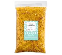 GRAN VELADA Cera Carnauba T|3 Resistente e Lucido Balsami Labbra e Creme Protettive|86ºC | Colore Arancio | Uso in Cosmetici | 100 gr