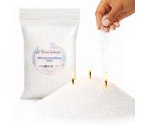 Gran Velada - Cera in Microsfere 1 kg | Vegetale di Palma | Per Candele in Vaso e Effetto Neve | Facile da Usare e Colorare