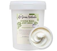 Gran Velada - Crema Base Pelle Secca 5000 cc | Base Idratante O/W Bulk | Consistenza Burrosa e Nutriente | Personalizzabile con Attivi (fino al 5%) | Senza Parabeni e Siliconi