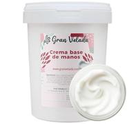 Gran Velada - Crema Base per le mani 1000 cc | Base idratante personalizzabile | Cosmetici naturali fai da te | Senza Parabeni e Siliconi
